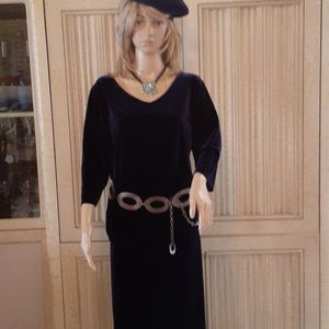 Stretch velvet 2 piece set